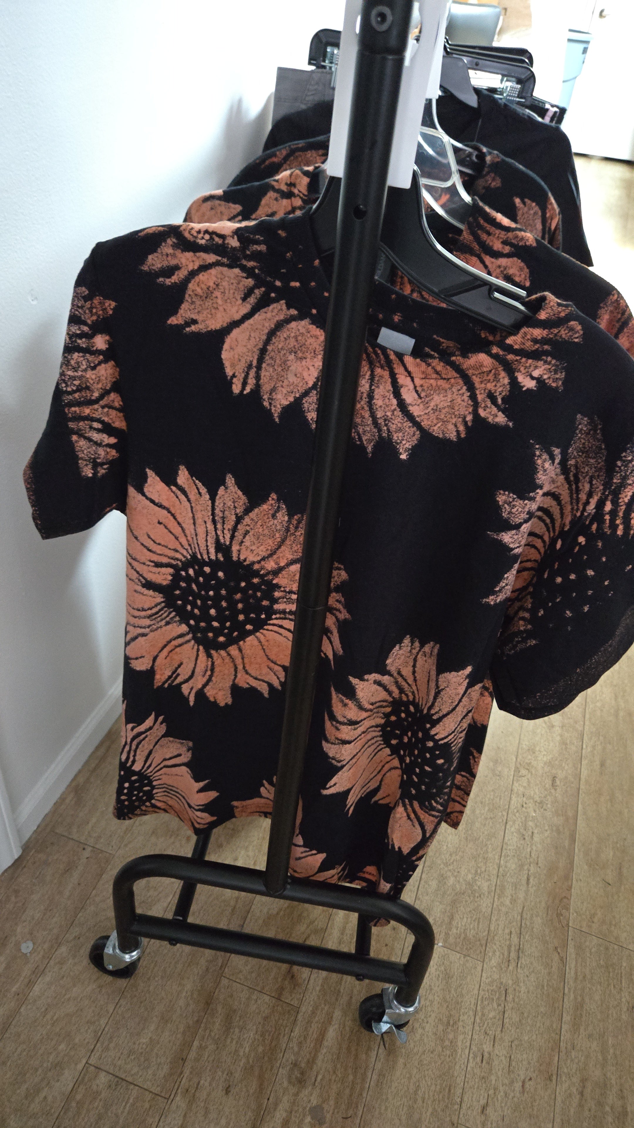 Sunflower Bleach Dye Tshirts