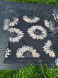 Sunflower Bleach Dye Tshirts