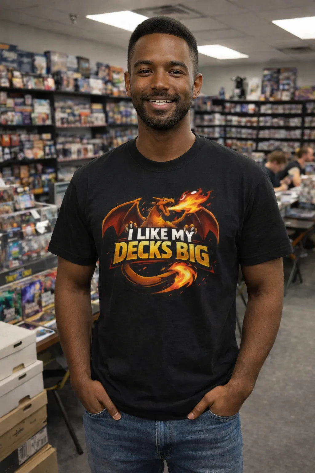 Dragon I like my Decks Big Tshirt